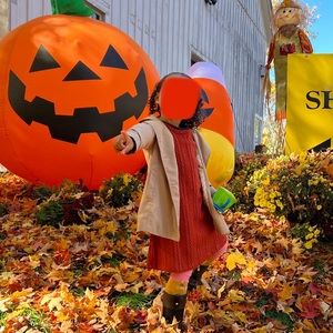 Patpat Toddler Girl Long Sleeve Cable Knit Sweater Dress Dark Orange Size 4-5T